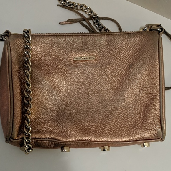 REBECCA MINKOFF ROSE GOLD CROSSBODY - Picture 4 of 8